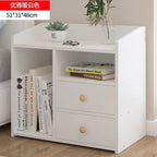 Table de nuit bibliothèque en bois - AB - 51x31x48cm