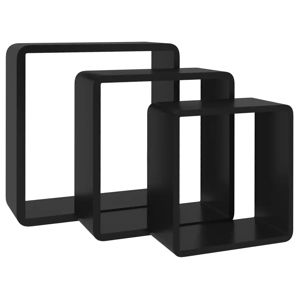 étagère murale cube 3 pcs moderne -