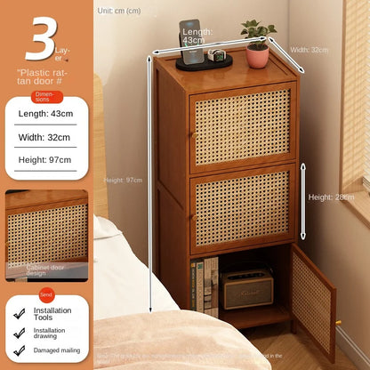 Table de nuit chambre classique - 1 pièce - D - 43cm