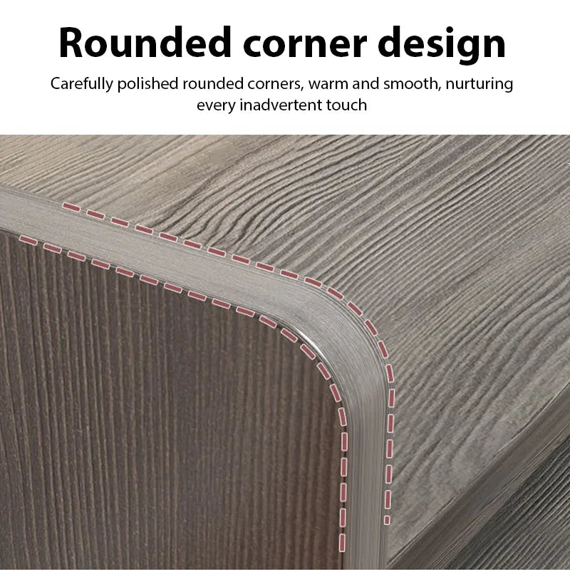 Table de nuit de stockage simple -