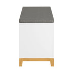 Meuble à chaussure avec siège, penderie de qualité -