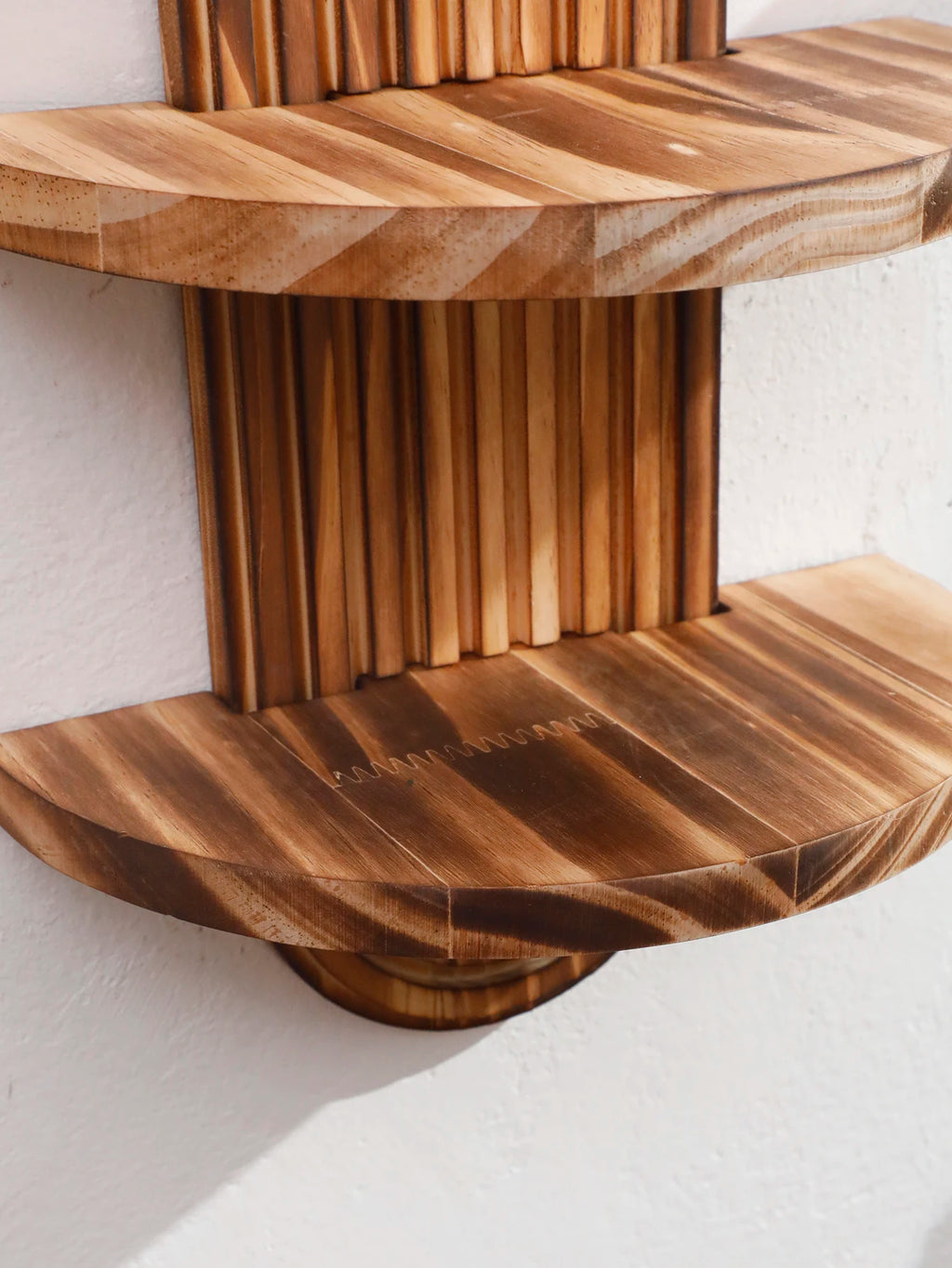 étagère bois ancien 1 pièce bohoo -