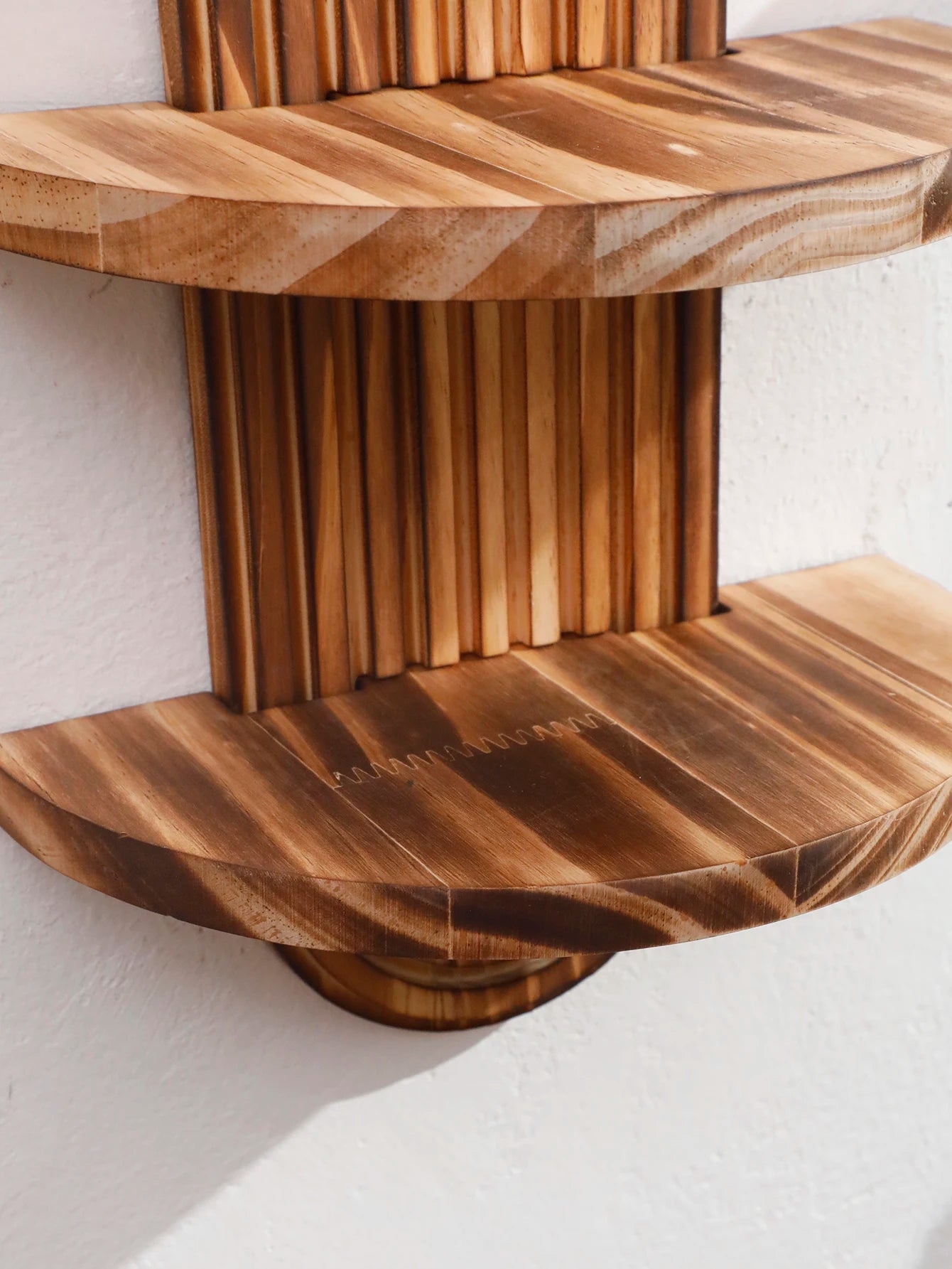 étagère bois ancien 1 pièce bohoo -