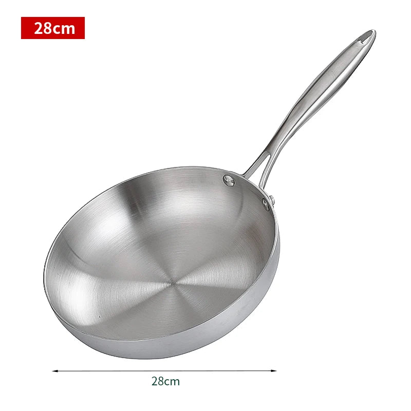 Poêle inox pour plat signature - 28cm