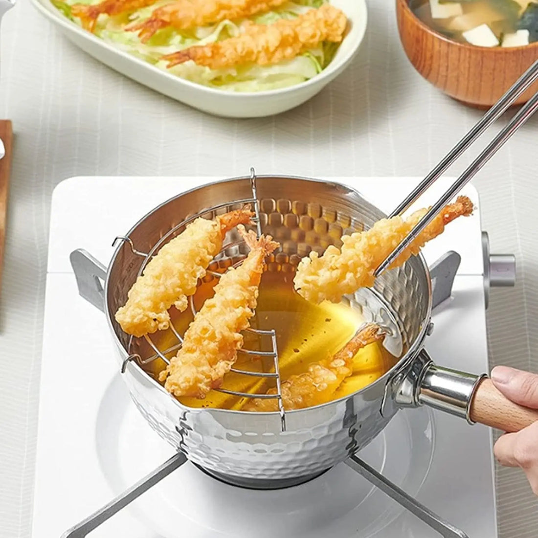 Casserole inox pro multifonction -