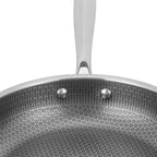 Poêle inox de qualité premium -