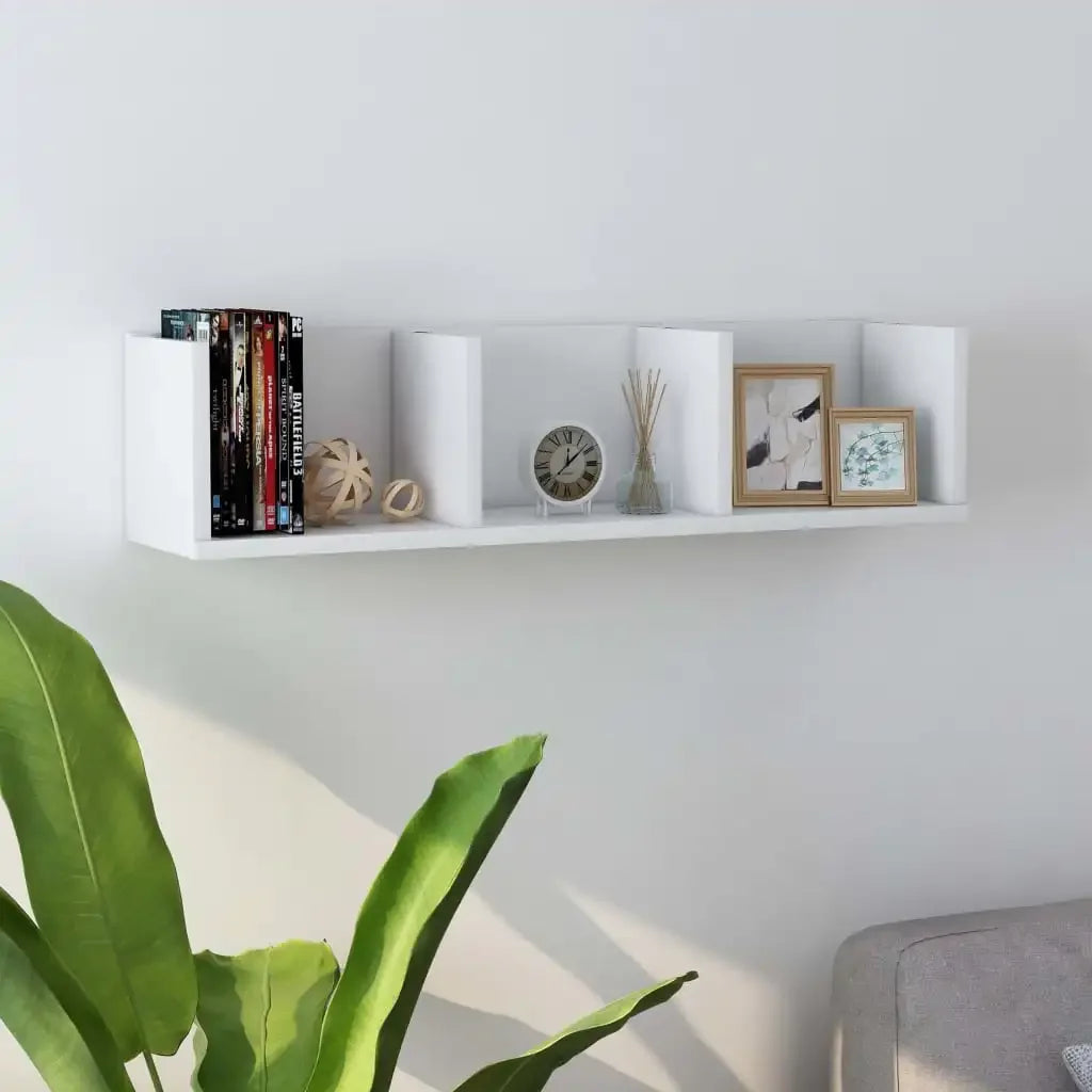étagère murale bois en 3 parties 75x18x18 cm -