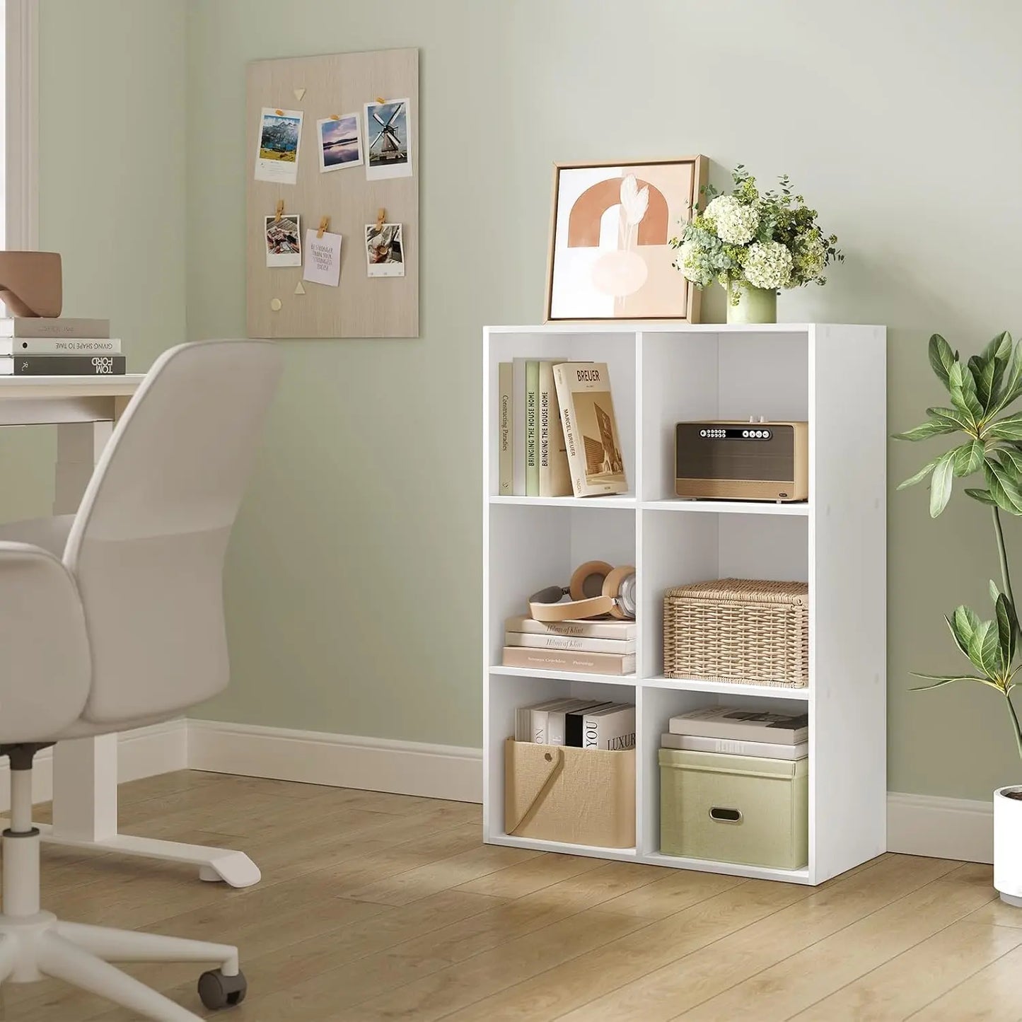 Étagère cube rangement en bois -