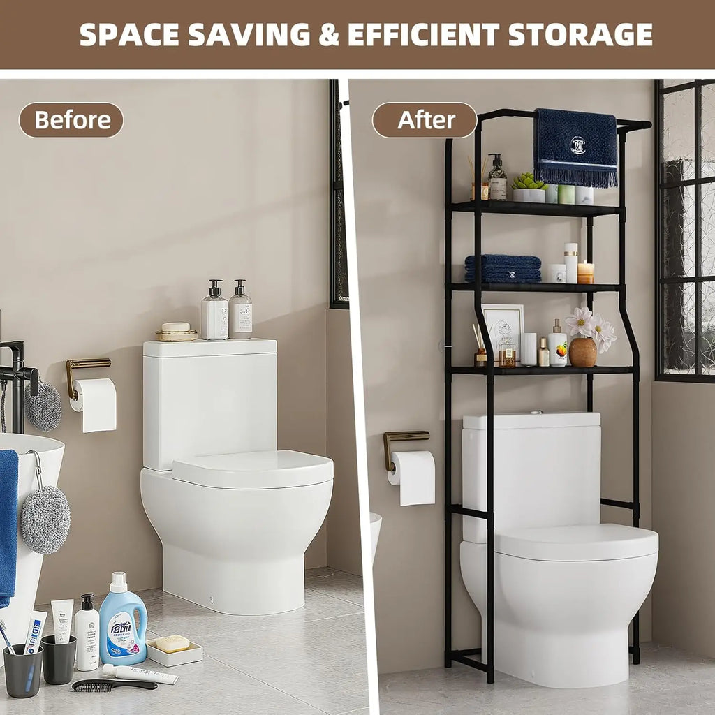 Meuble WC autoportant à 3 niveaux -