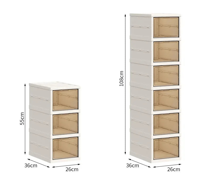 Meuble à chaussure anti poussière pour la maison -