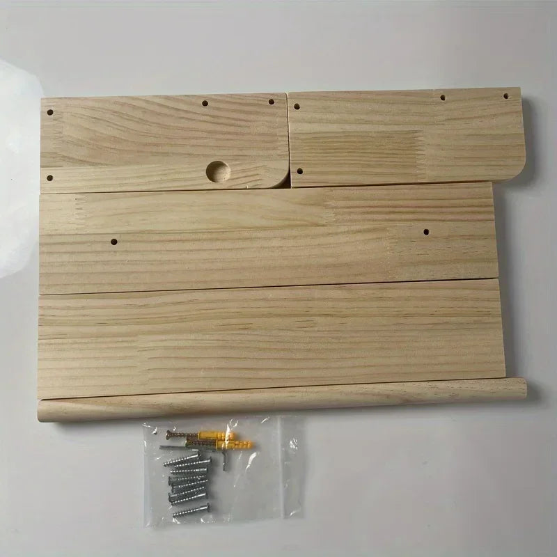 étagère bois design moderne murale pour livre -