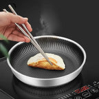 Poêle inox wok magnifique -