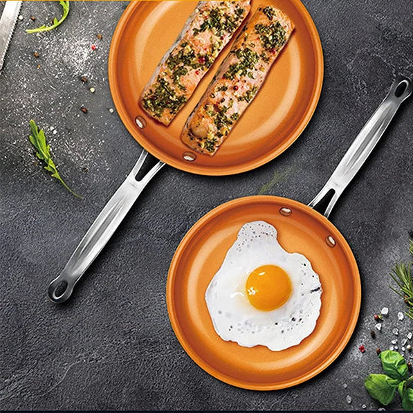 Poêle céramique titanium -