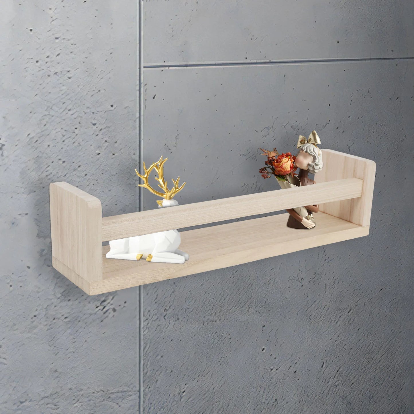 étagère murale bibliothèque 3Pcs -