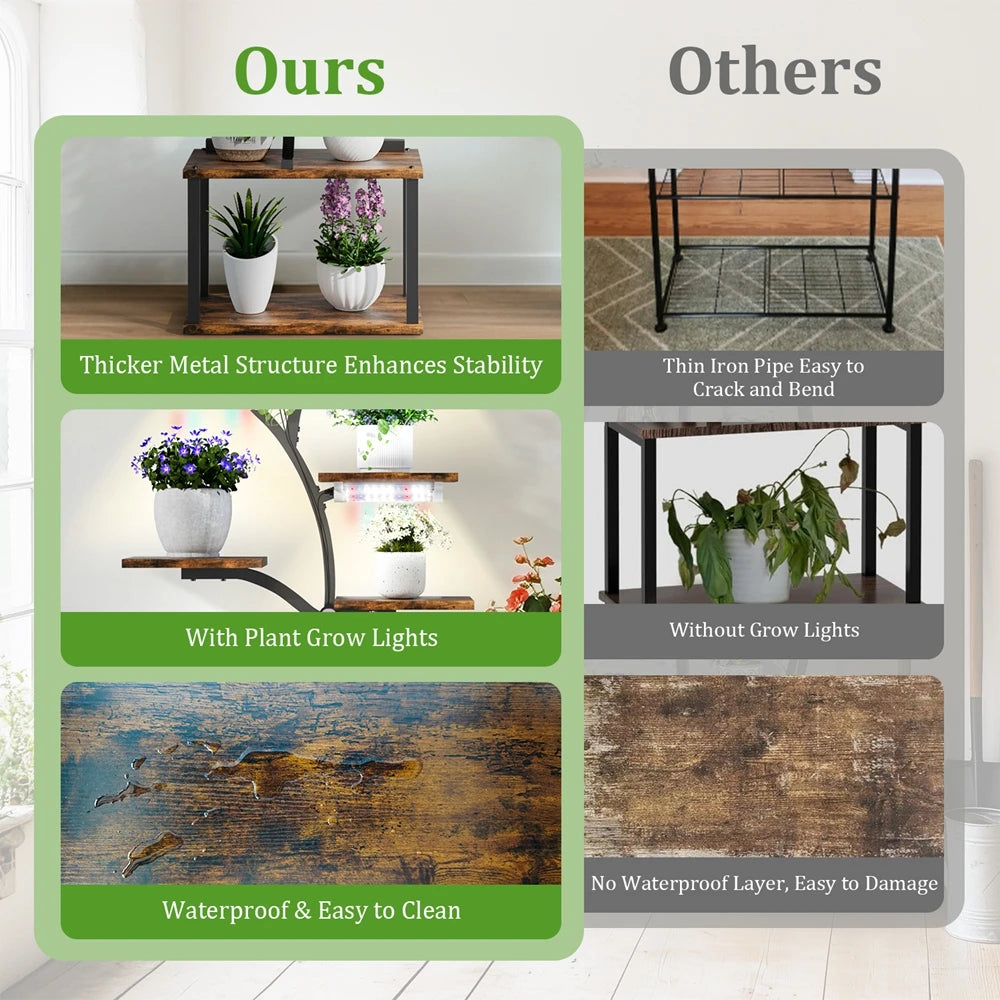 Étagère plante décorative de luxe -