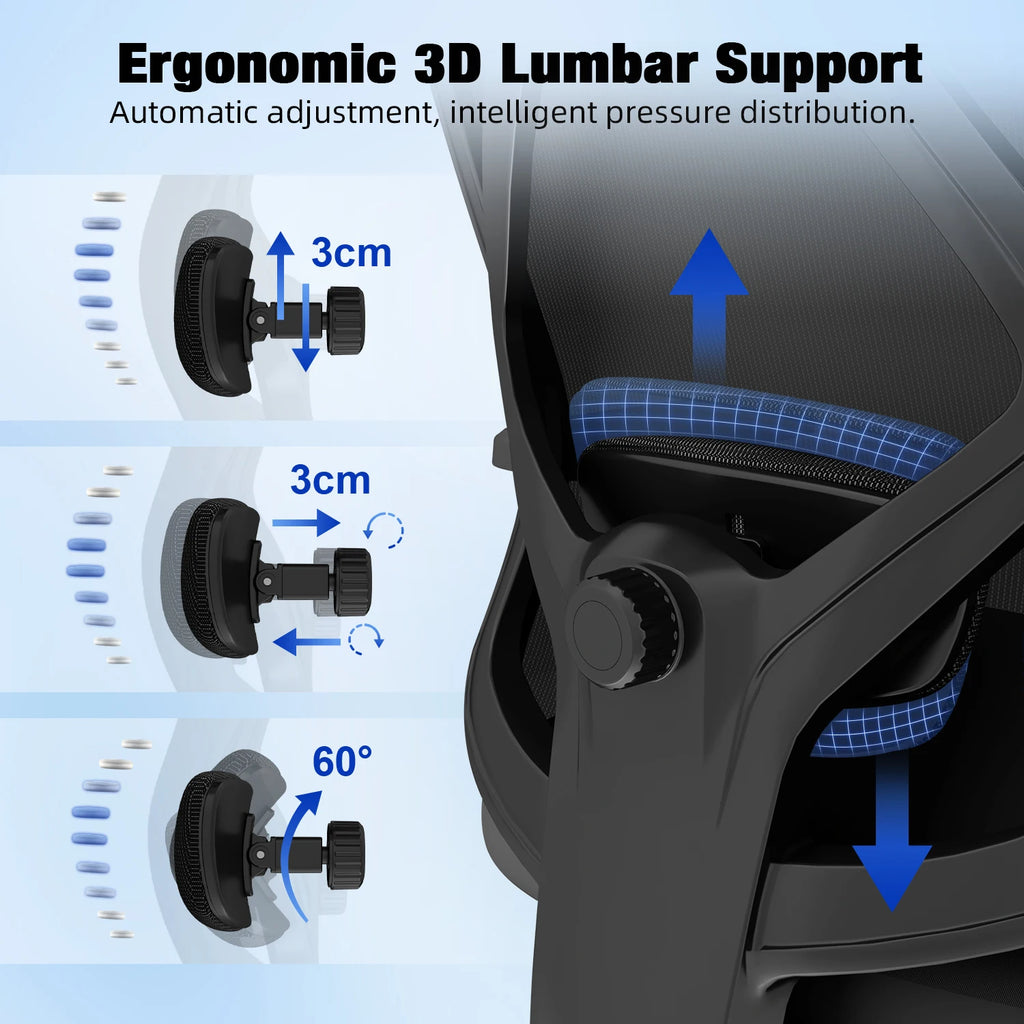 Chaise de bureau robuste inclinable -