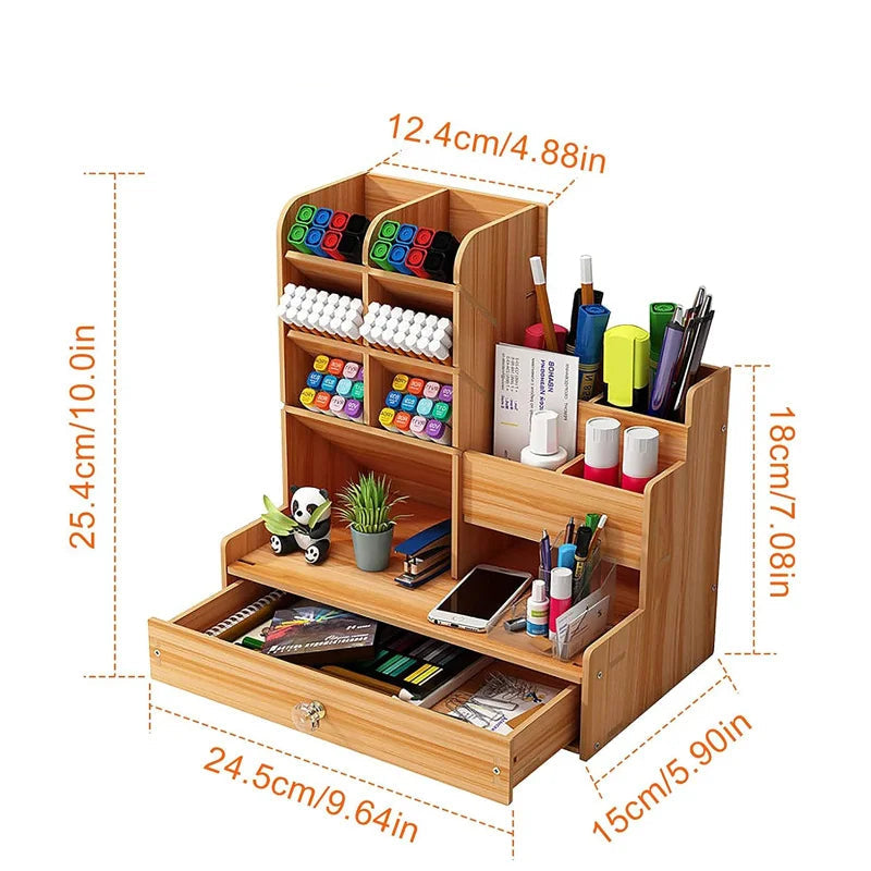 étagère bureau en bois massif DIY -