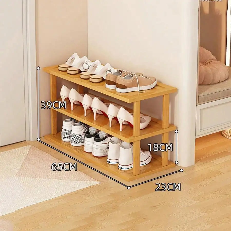 Meuble à chaussure étroit long sur le coté - A