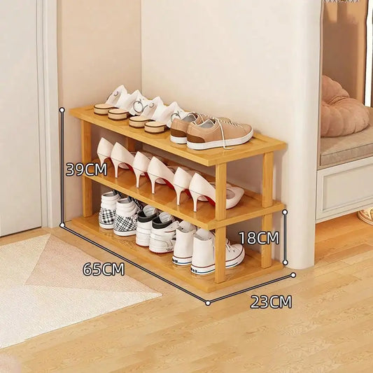 Meuble à chaussure étroit long sur le coté - A
