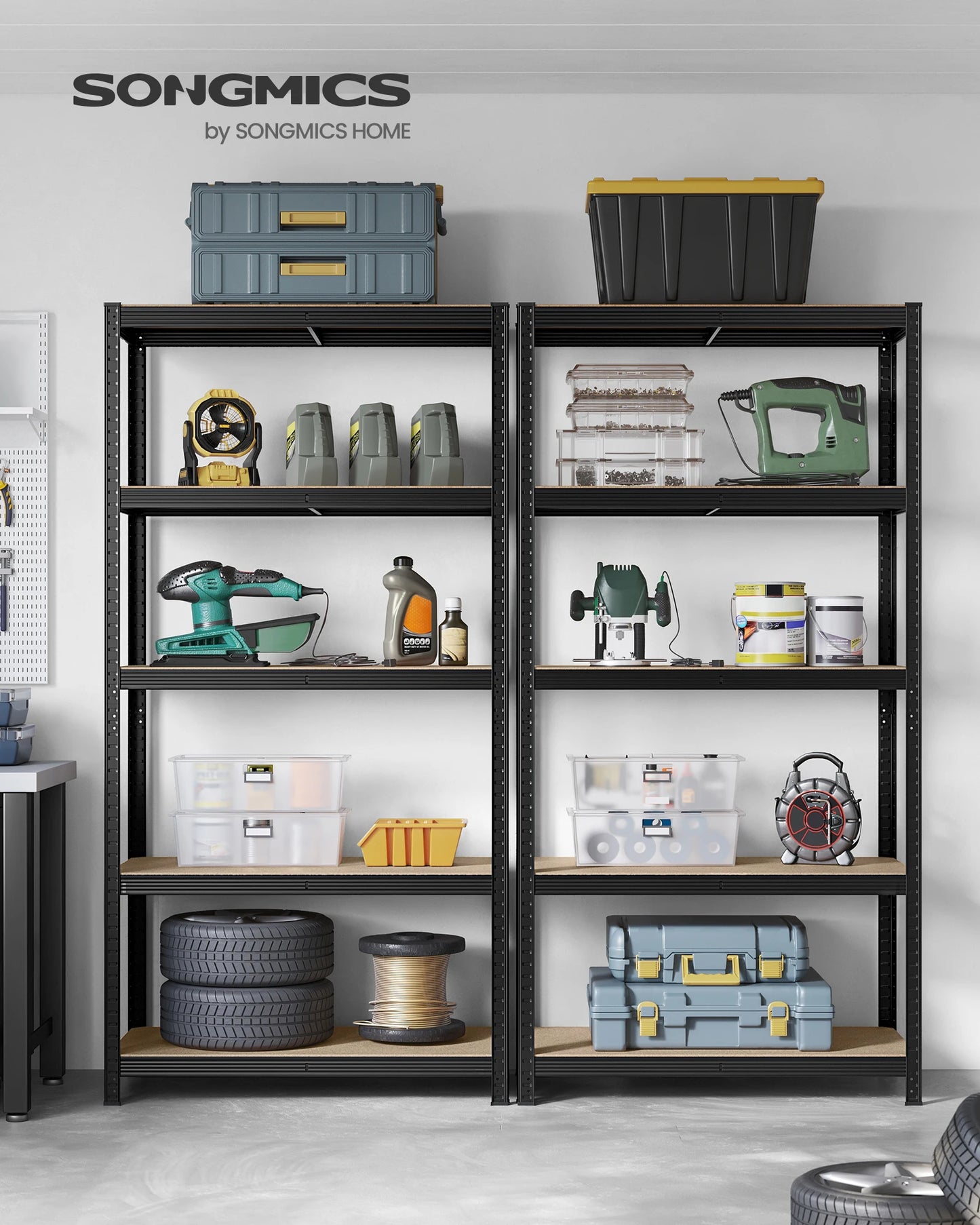 étagère garage largeur 50cm, 875 kg -