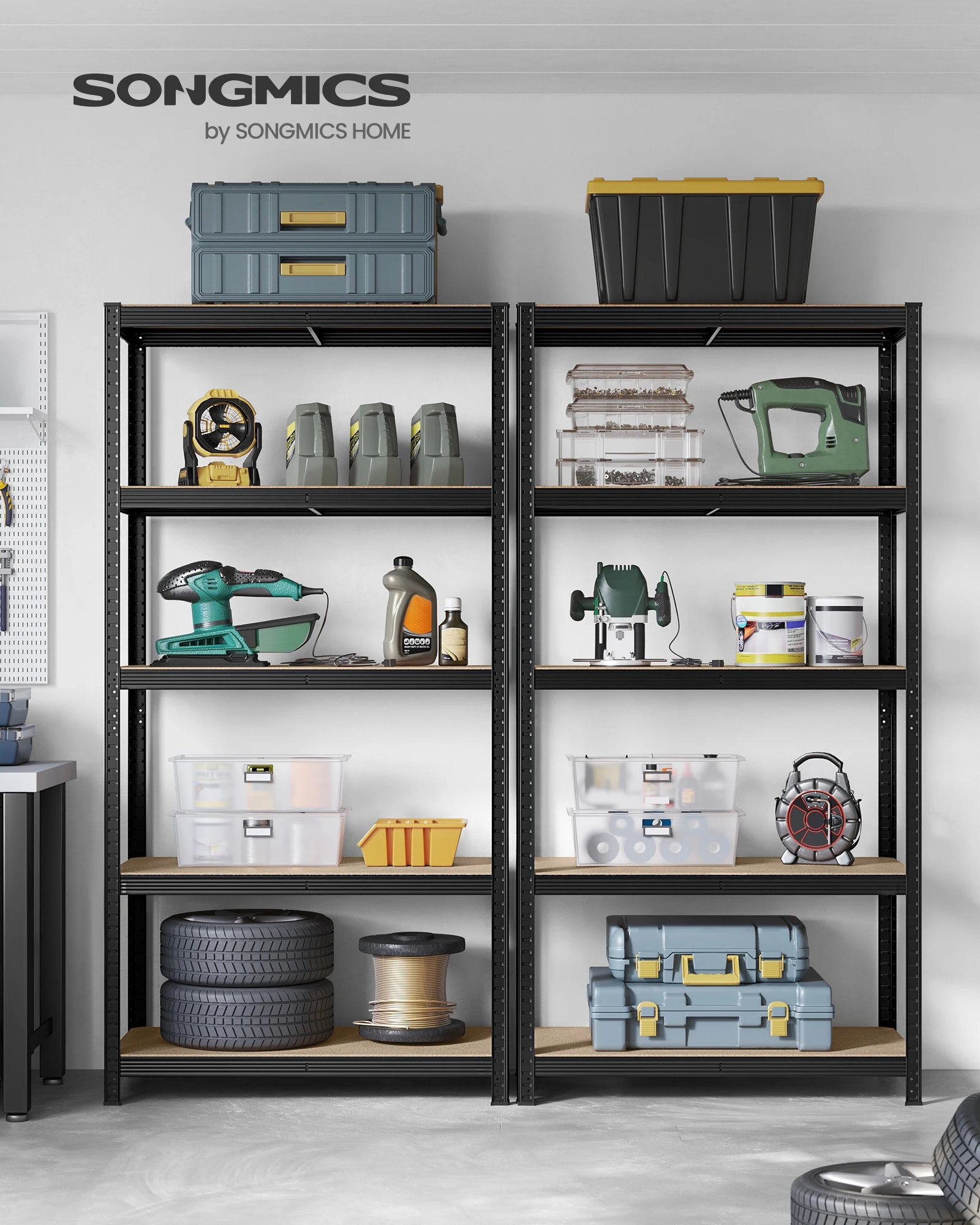 étagère garage largeur 50cm, 875 kg -