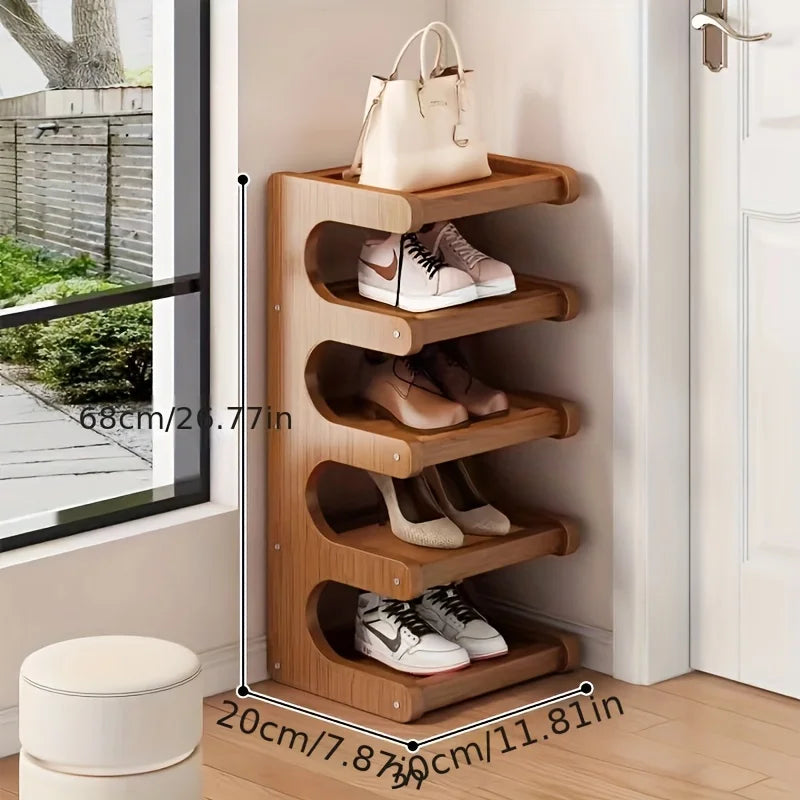 Petit Meuble à chaussure entrée - 5 couches