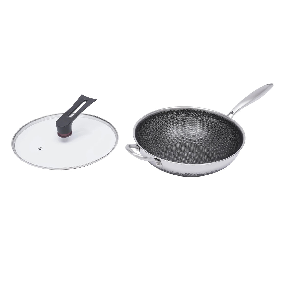 Poêle inox pas cher original -