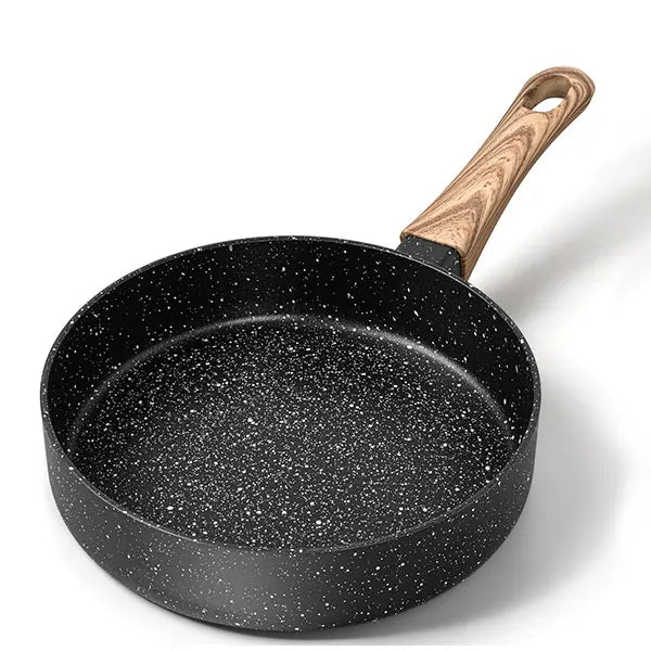 Poêle en fonte petite taille pour steak & omelette - 6 pouces noir