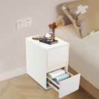 Table de nuit étroite et résistante à l'usure avec 3 tiroirs -