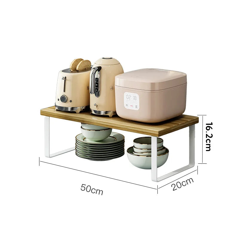 Étagère café petite taille simple - C50X20X16.2CM