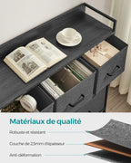 Meuble de rangement pour chambre structure en métal -