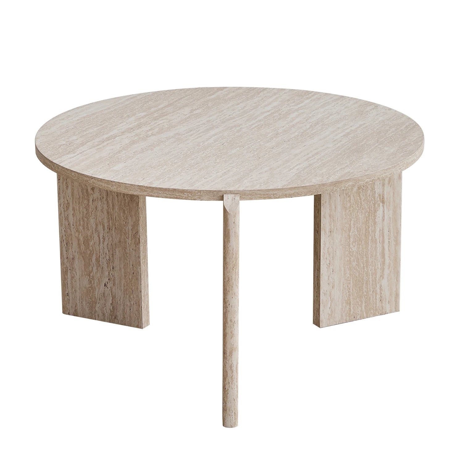 Table basse bois gris minimaliste 2 ensembles -