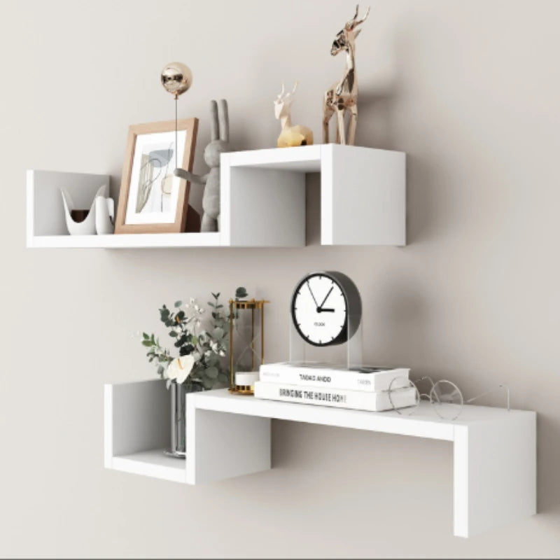 étagère murale en bois flottante de haute qualité 1 /2PCS -