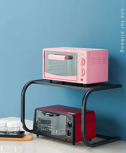 étagère cuisine métal pour micro onde -