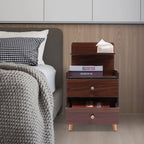 Table de nuit bois massif compacte -