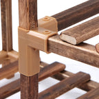 Étagère plante d'extérieurs en bois -