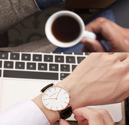 Montre Homme Noble En Cuir - Hannah Martin -