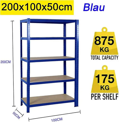étagère garage 180x90x40cm - 200x100x50cm-B