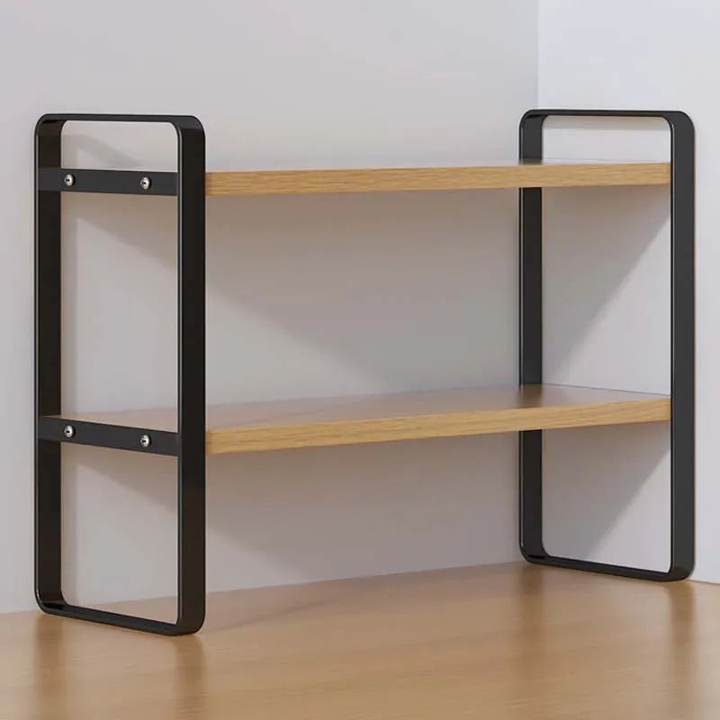 étagère bureau design à 2 niveaux -