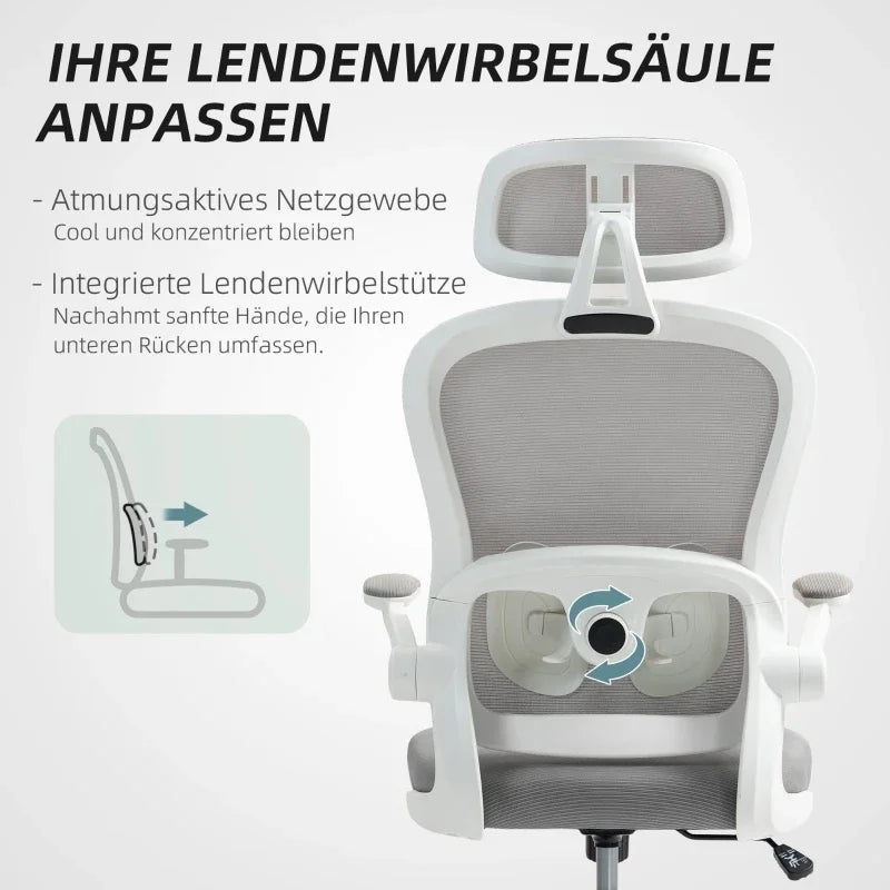 Chaise de bureau confortable et ergonomique -
