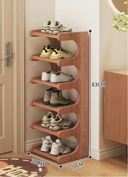 Meuble à chaussure tendance pour couloir - 6 couches