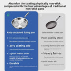 Poêle inox induction germaine en acier -