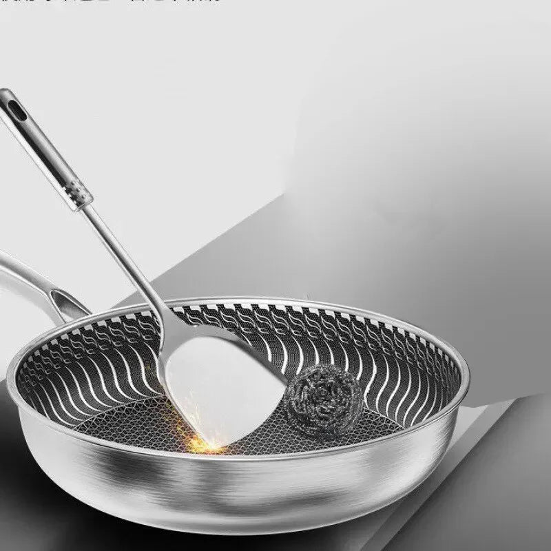 Poêle inox wok magnifique -