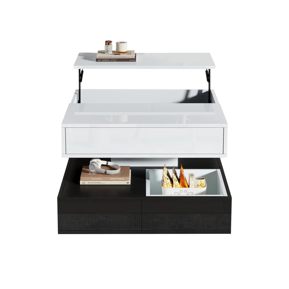 Table basse double plateau -