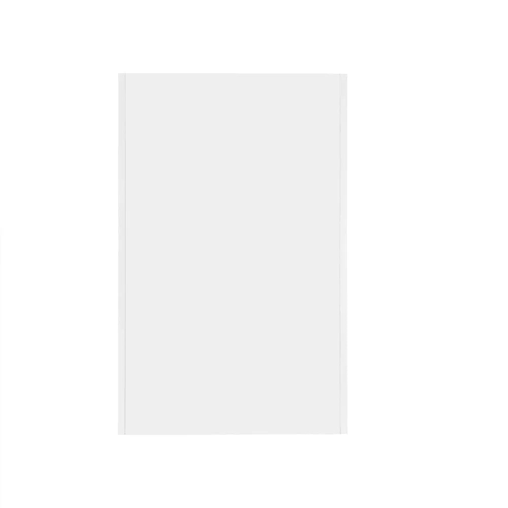 Table basse rectangulaire laquée avec tiroir et LED -