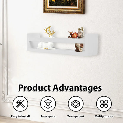 étagère murale bibliothèque 3Pcs -