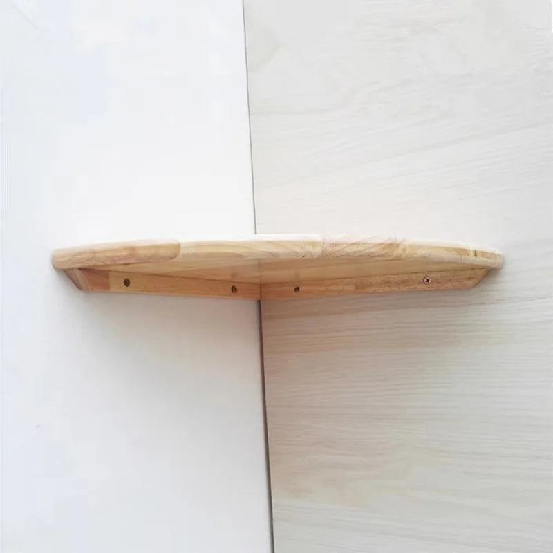 étagère murale vintage en bois -