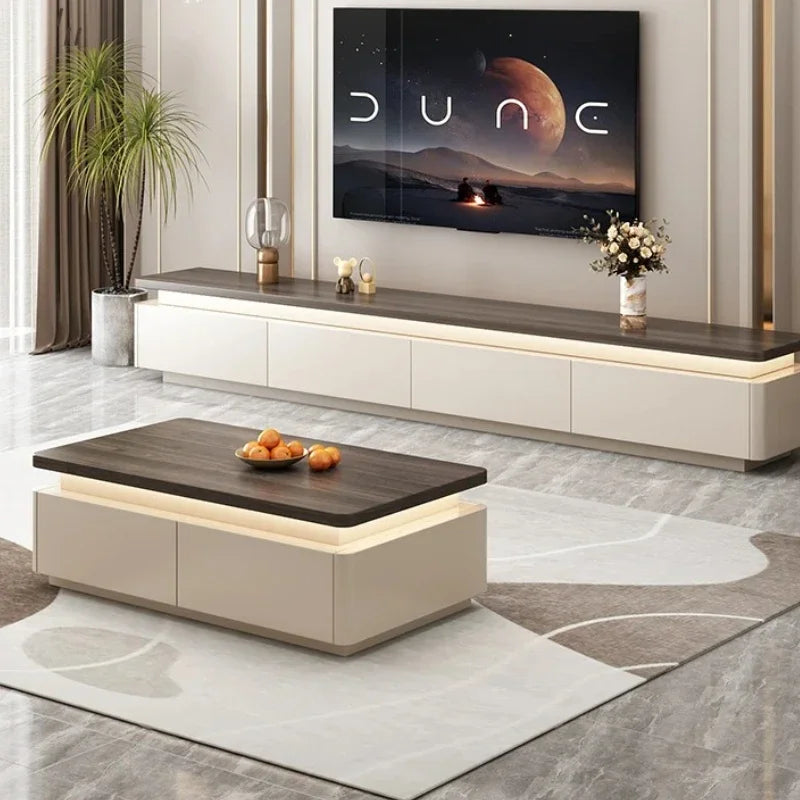 Table basse bois scandinave de luxe -