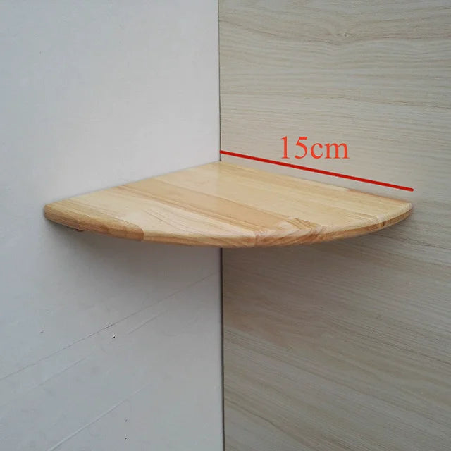 étagère murale vintage en bois - Radius 15cm