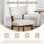 Chaise salle à manger bois moderne 2 ensembles -